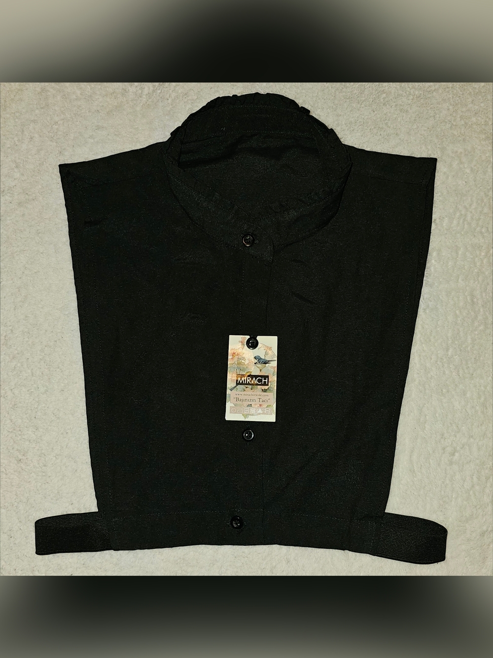 MIRACH Black Dickie Undercollar
